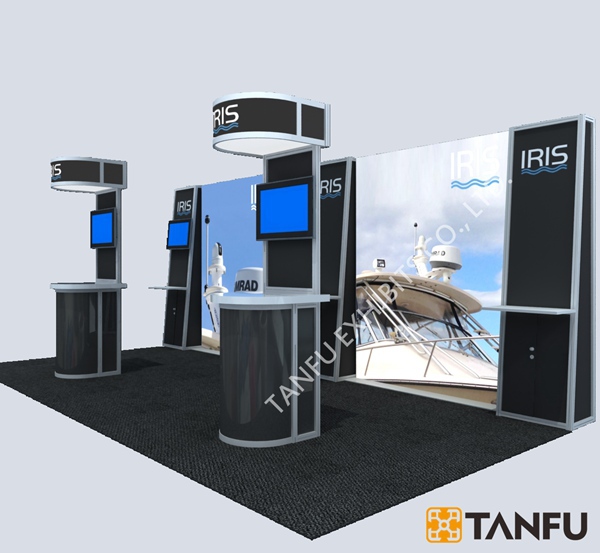 3mx6m Light Weight Trade Show Display Booth