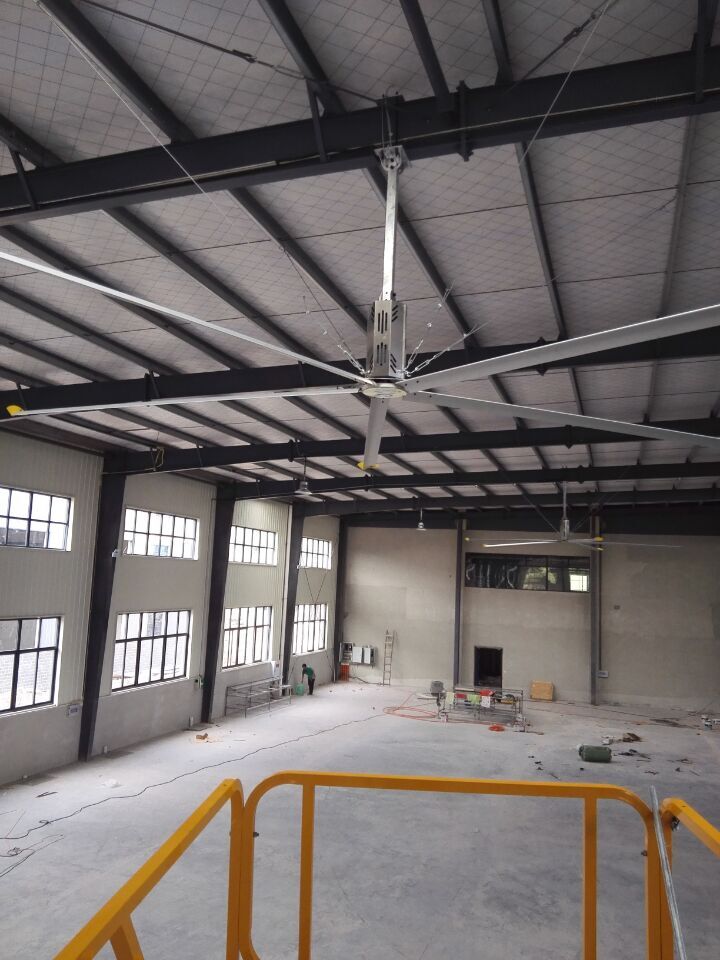Энергосберегающий промышленный вентилятор HVLS, потолочный вентилятор, большие ягодицы