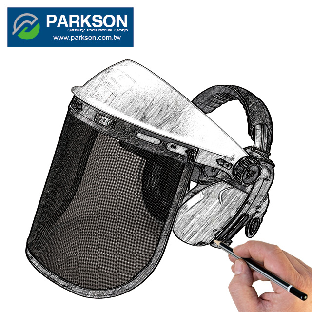 PARKSON безопасность Тайвань индивидуальный щит для лица промышленная защита широкий охват