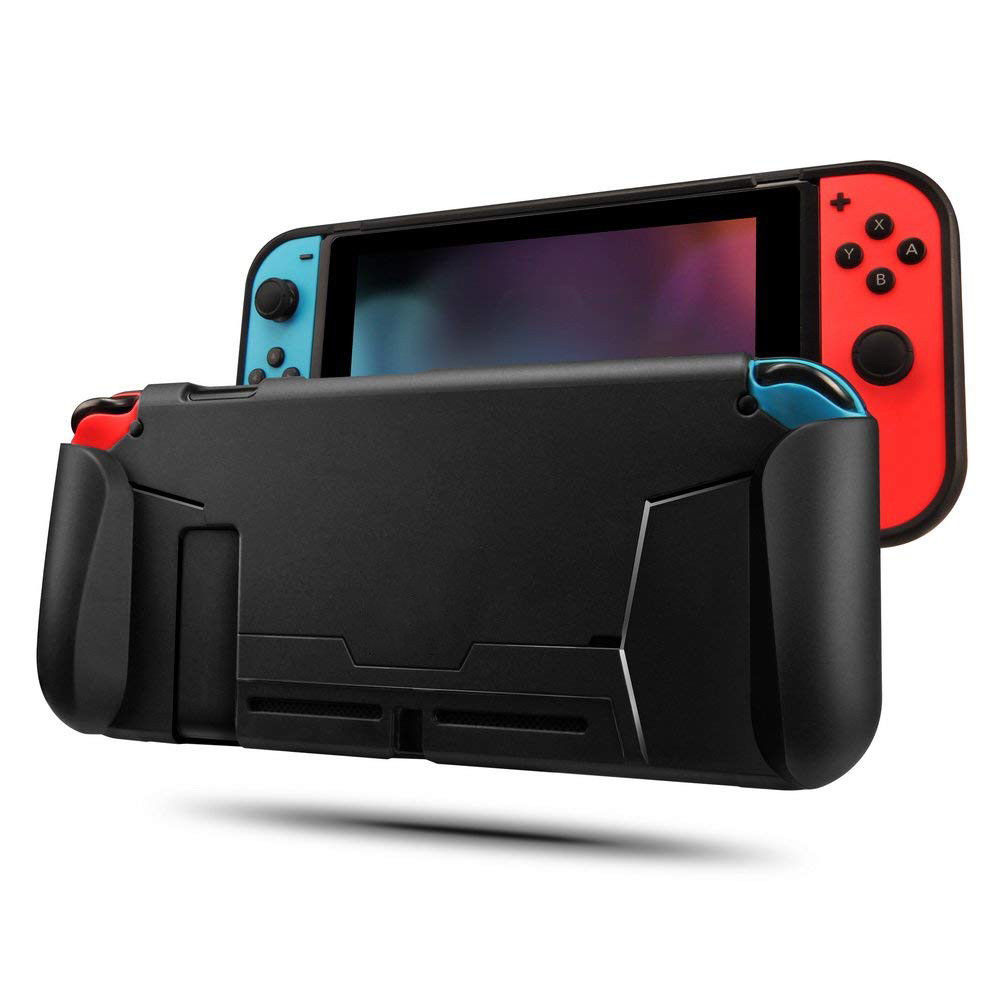 Комфорт сцепление защитный чехол для Nintendo Switch Grip Case Shell-черный