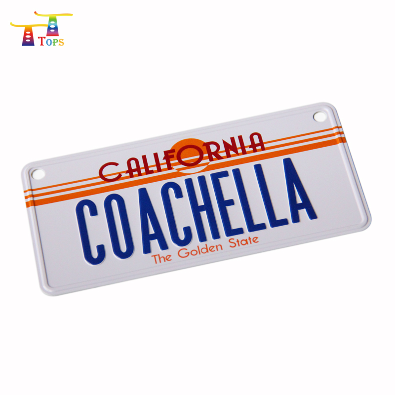 Souvenir Mexico Sublimation South Africa Blank Car Plate With Reflective Film For Guinea Rfid Security License Number Plates