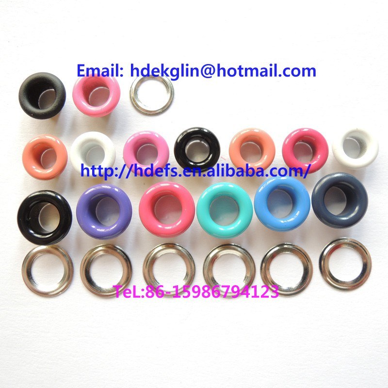 color metal eyelet button for shoes