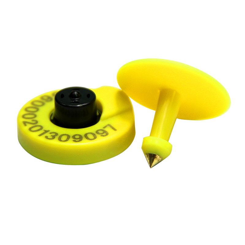 RFID животного микрочип корова ухо тег идентификационная бирка с EM4305