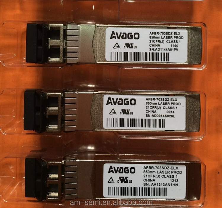 Оптический модуль AFBR-703SDZ-ELX 10G 850nm SFP + 10 Gigabit multimode