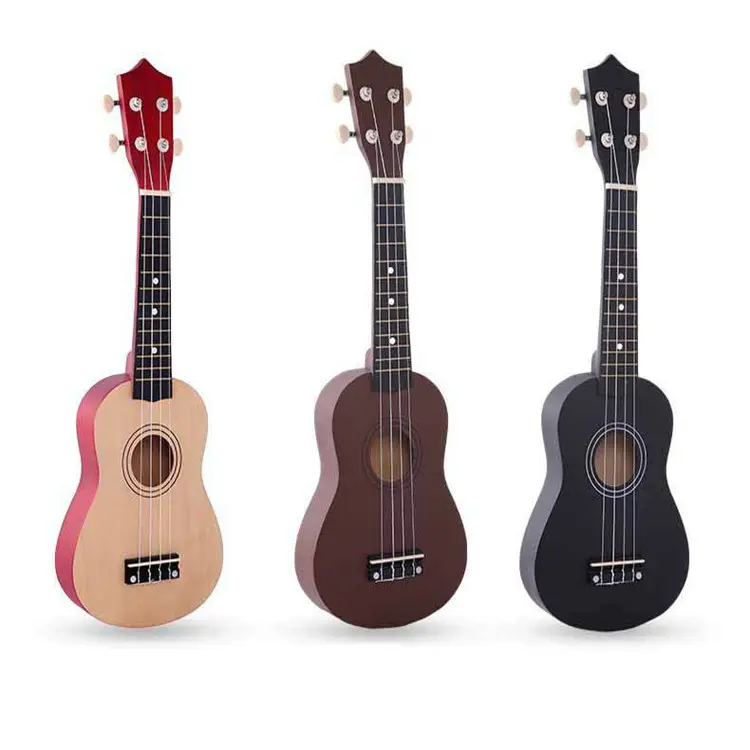 Самый популярный музыкальный игрушечный инструмент на заказ, деревянная мини-гитара с детьми