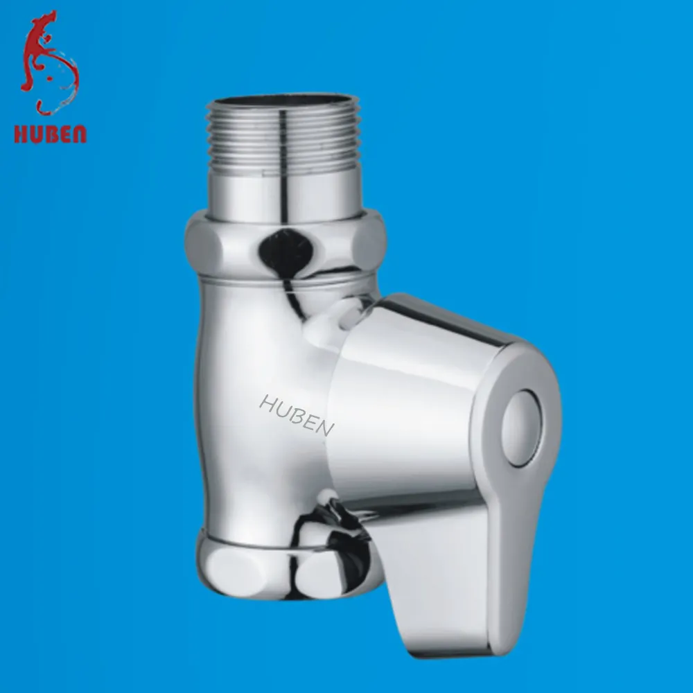 Hand operated control flush valves for toilet