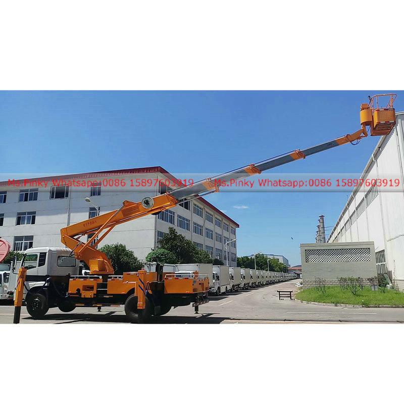 Оригинальный Dongfeng Kingrun 28 м высота Рабочая грузовик вызов/WhatsApp 0086 15897603919