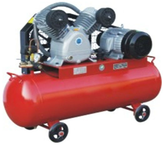 Высокое качество 5HP 4kw 150L горизонтальный воздушный компрессор для продажи