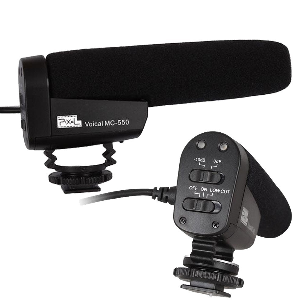PIXEL MC-550 Voical интервью микрофон камера микрофон Запись для DSLR камеры