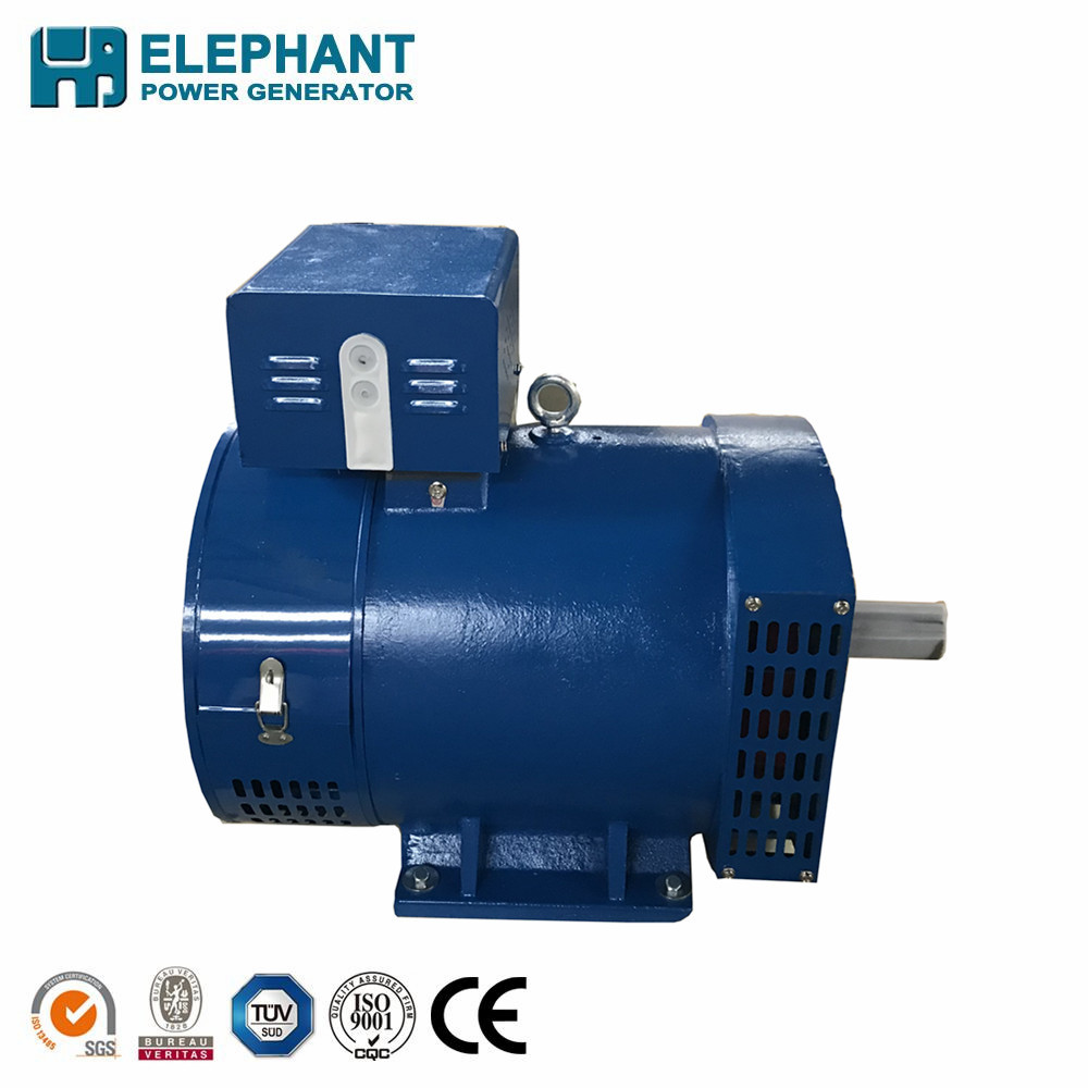 5Kw AC 1 Phase Low Rpm Brush Alternator Generator