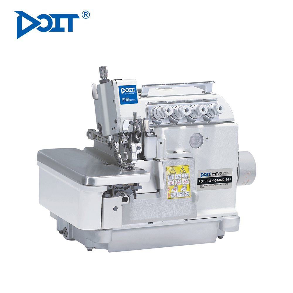 DT-EX5200-4D/AT 4 нитей оверлок швейная машина индустриальные с автоматическим машинка для стрижки