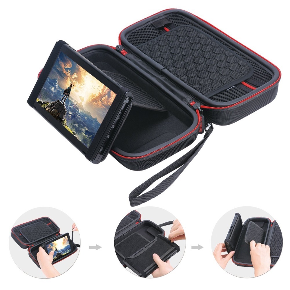 Smacase N160 Durable Hard Carrying Game Console Cover Case For Nin tendo Switch