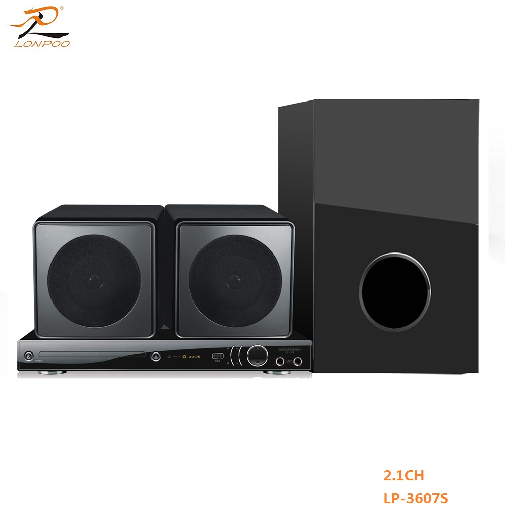 Хороший низкочастотный динамик, 2,1 каналов, Bluetooth, dvd, мультимедийный динамик для домашнего кинотеатра