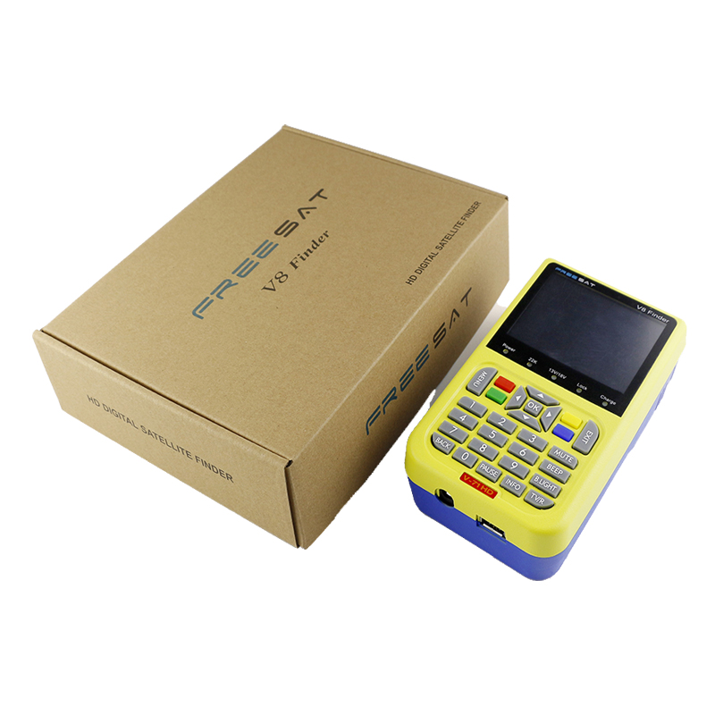 Оригинальный DVB-S2 Freesat V8 Finder satlink ws-6933 Sathero SH-800HD HD DVB-S/S2 MPEG-4 Цифровой спутниковый Finder метр Freesat
