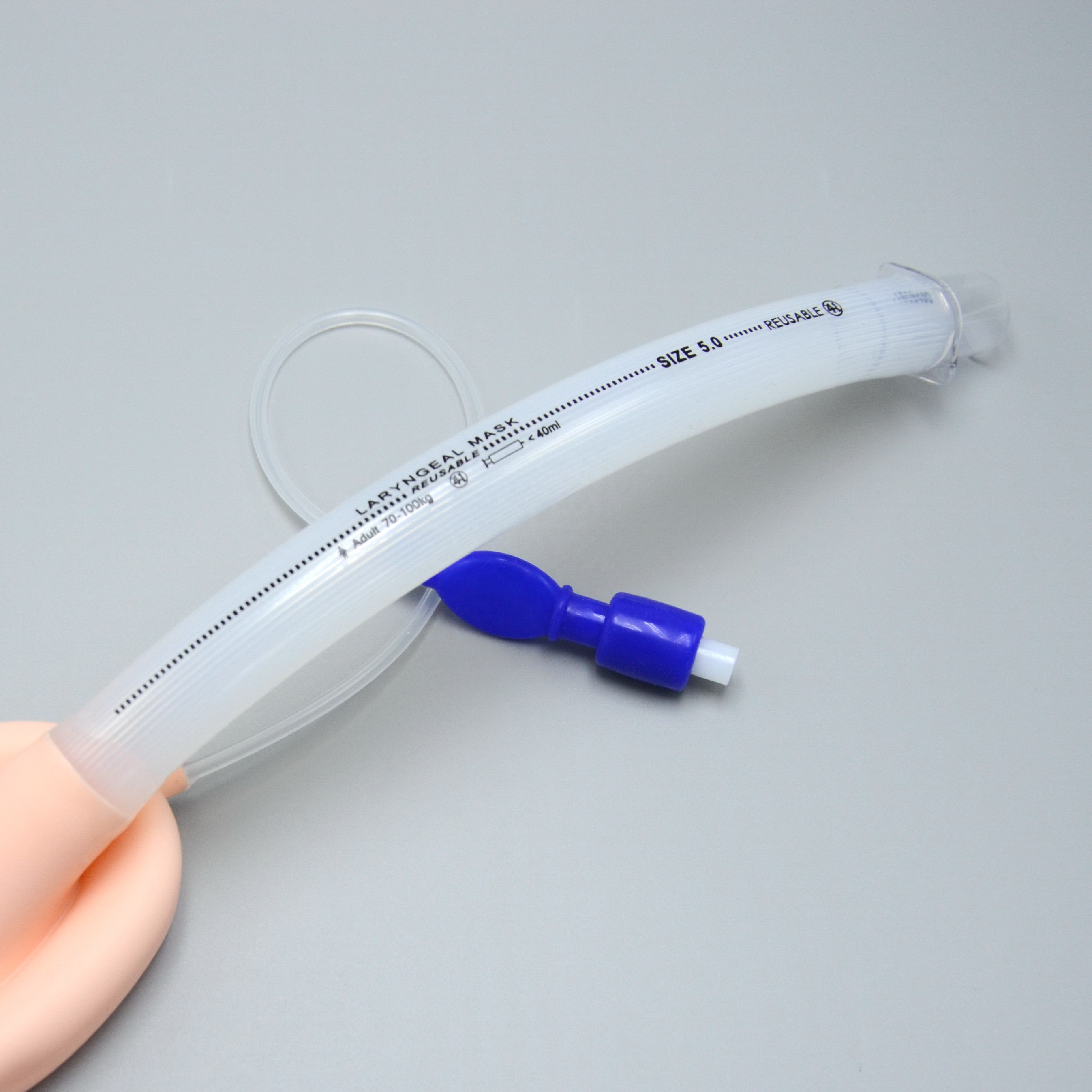 Медицинская многоразовая силиконовая гортань маска airway FDA