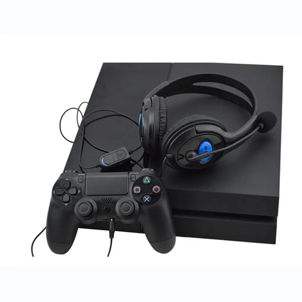 Wired 3.5mm Gaming Headset Headphone Music For Xbox one PS4 Play with Microphone