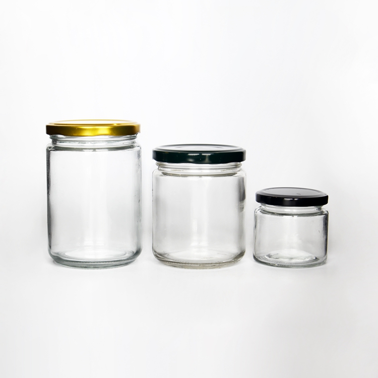 50 мл до 1000 мл круглая стеклянная банка для меда с винтовой крышкой Jam Jar