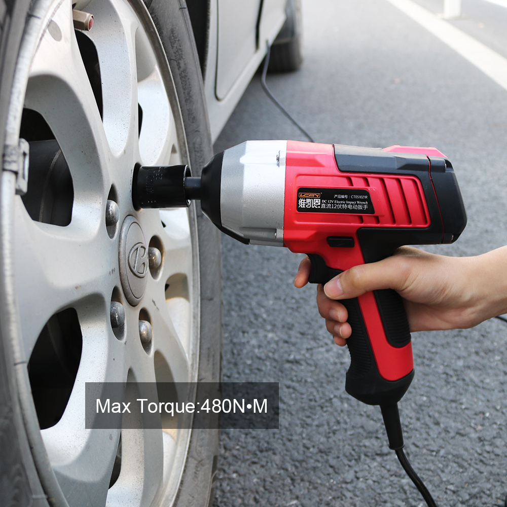 Авто 12V DC или AC 110V/ 220V автомобильный набор 1/2 "Привод инструмент Torque розетки Электрический ударный ключ