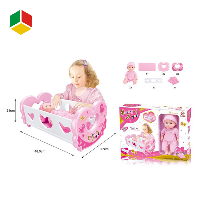 Игрушки кукольный домик миниатюрная мебель кровать игрушки для детей