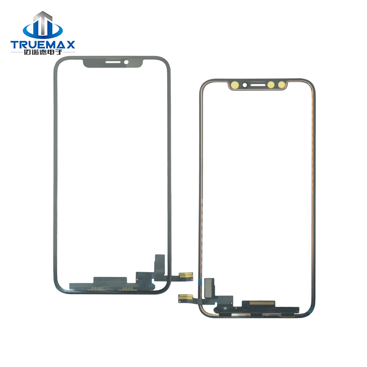 Передний экран Внешний сенсорный стеклянный объектив Замена для iPhone X