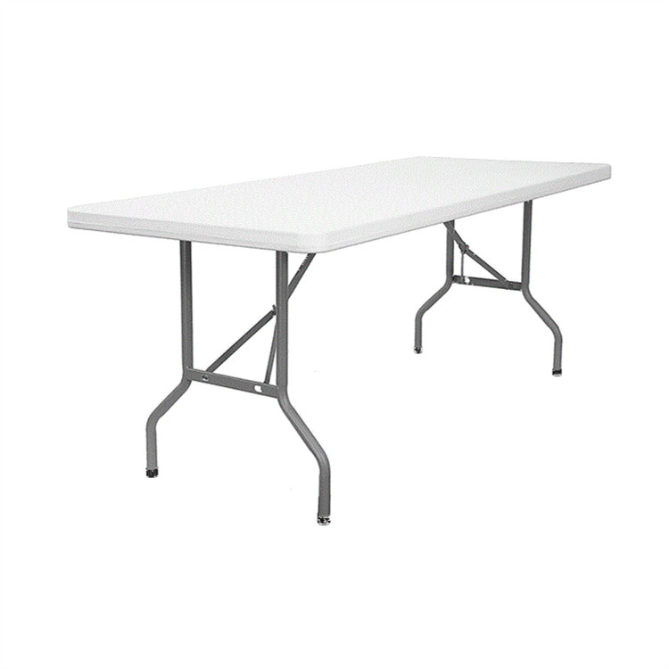6ft прямоугольный дешевый открытый пластиковый складной стол YC-T183