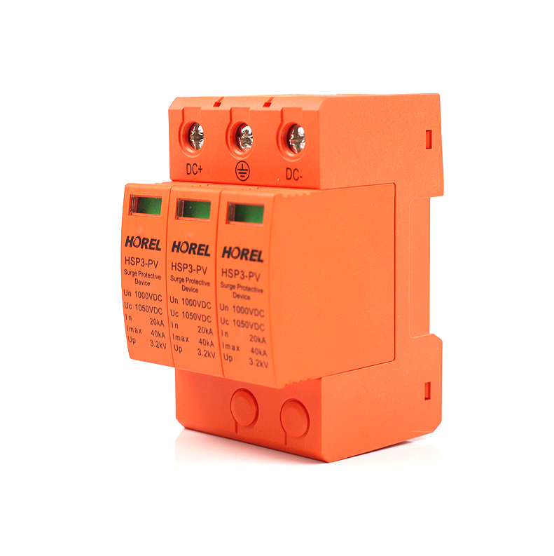 solar surge protector device DC1000V DC500V DC SPD used to PV system 2 pole 3 pole 20KA-40KA