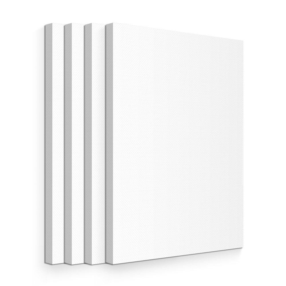Изготовленный на заказ 20x30,30x40,40x40,40x60 см пустая галерея завернутый деревянный натянутым холстом