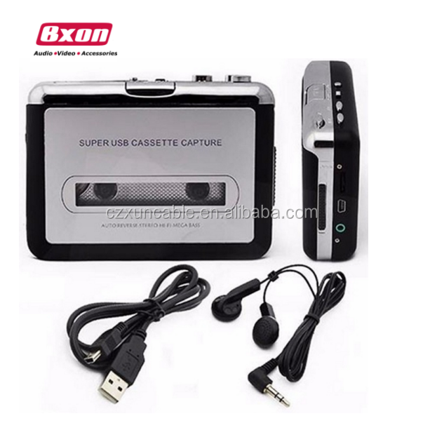 Клейкие ленты к ПК USB кассеты и MP3 CD конвертер захват цифровой аудио музыкальный плеер