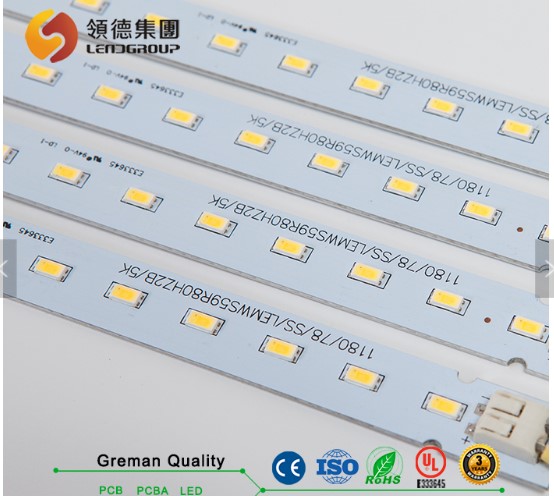 Китайская заводская цена 4ft 23w круглая алюминиевая печатная плата/smd 2835 Светодиодная линейная трубка pcb алюминиевое сырье