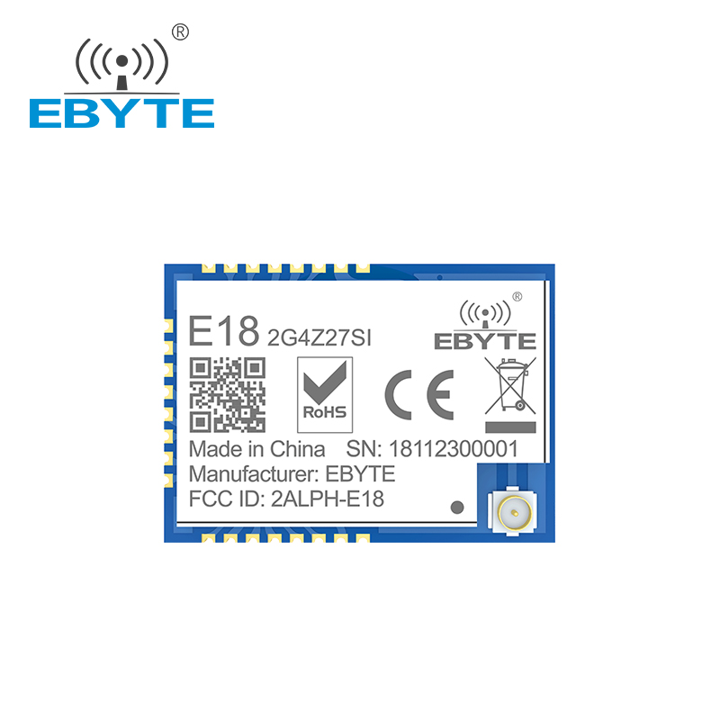 Новый CC2530 Малый E18-2G4Z27SI ячеистой сети 500 mW модуль ZigBee Беспроводной датчик