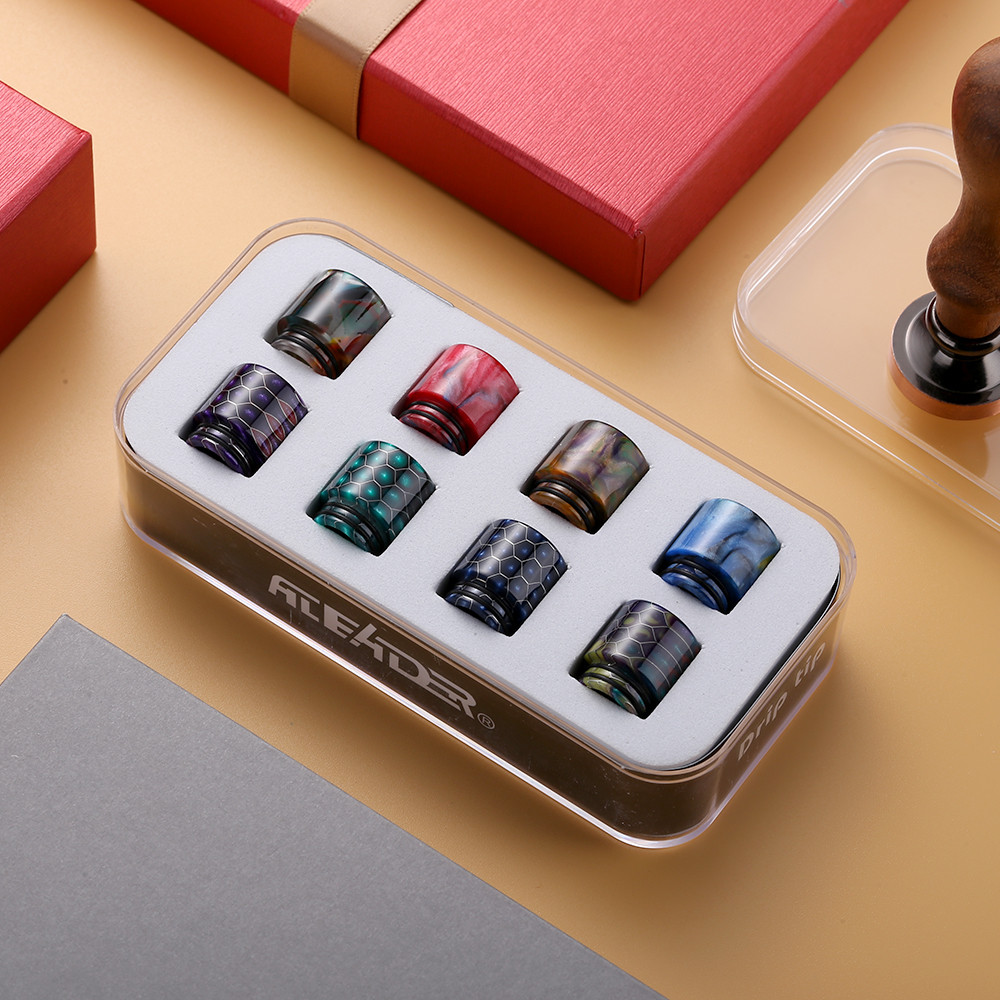 Высокая эффективность затрат Vape дрип-тип, с узором под змеиную кожу 810 дрип-Тип C 8 штук в упаковке