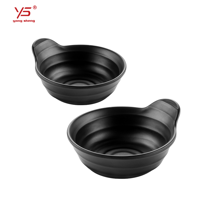 High temperature disinfection frosted plastic coconut bowl
