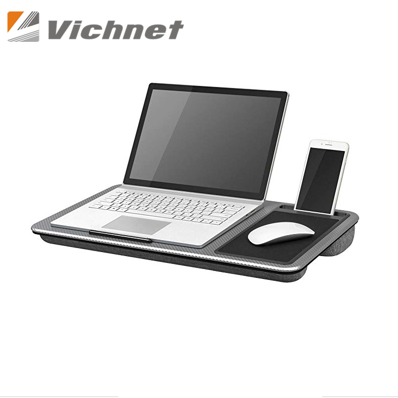 Серебряный Карбон домашний офис Lap Desk