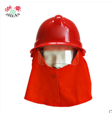 wholesale face shield visor green and red safety helmet