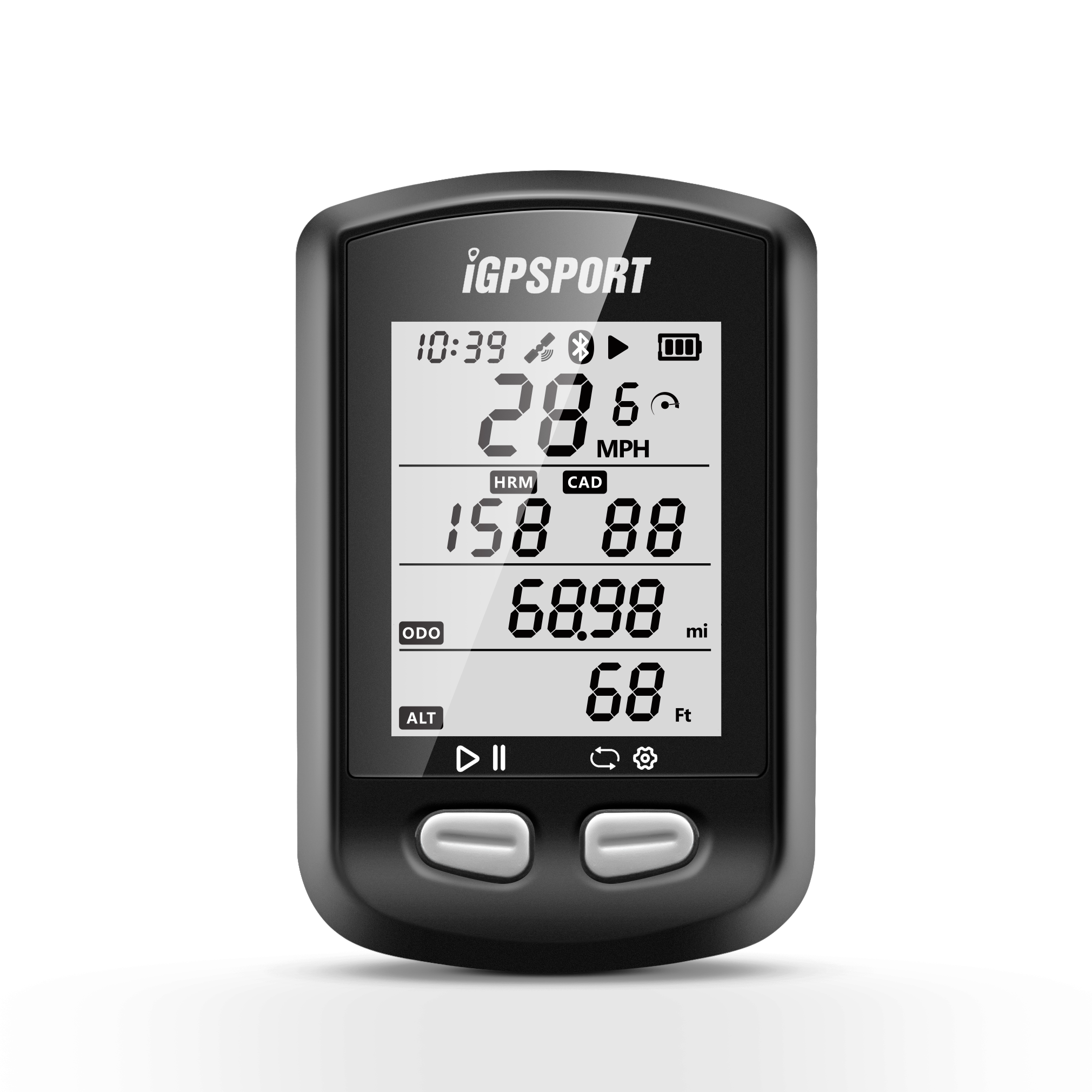 Лидер продаж 10 Функция беспроводной водонепроницаемый IPX6 GPS велосипедный Strava компьютер для велосипеда
