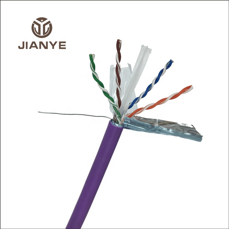 Цена по прейскуранту завода-изготовителя Lan кабель медь 24AWG 4P UTP/FTP/SFTP Cat6 сетевой кабель оптовая продажа cat 6 гигабитный сетевой кабель ethernet