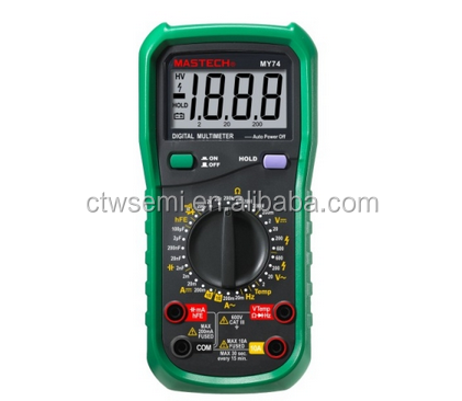 Mastech MY74 Цифровой мультиметр Бесплатная доставка