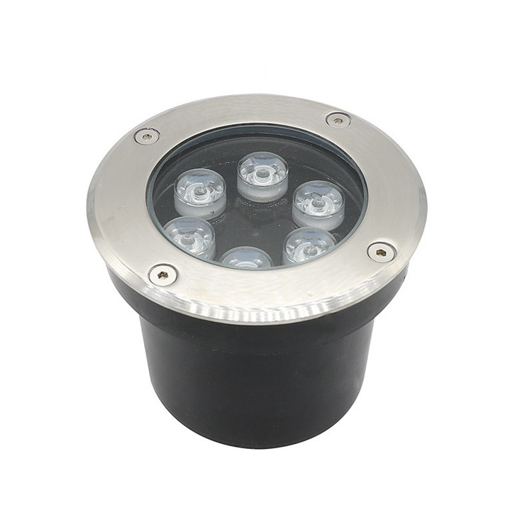 Водонепроницаемый подземный DMX RGB 6 Вт лестница декоративный наружный светодиодный до лампы один цвет Путь Сад встраиваемые похоронен подземный свет