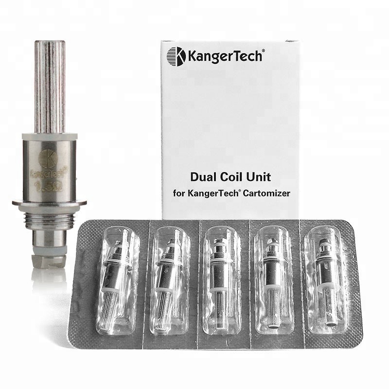 Горячая Распродажа Kanger двойная катушка для клиромайзера KangerTech Aerotank, Protank 3, EVOD 2 , T3'D