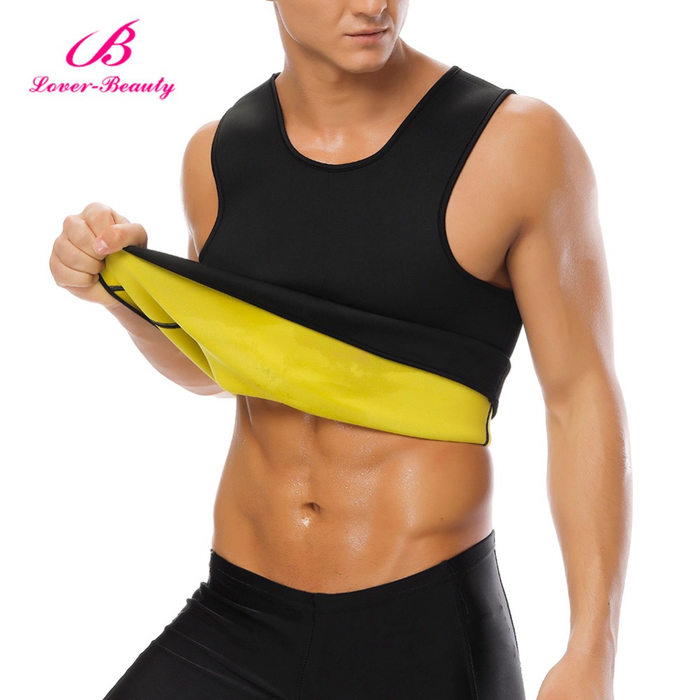 Lover Красота пояс для похудения живота для мужчин похудения жилет Body Shaper неопрена живота жир, для похудения, корсет для талии