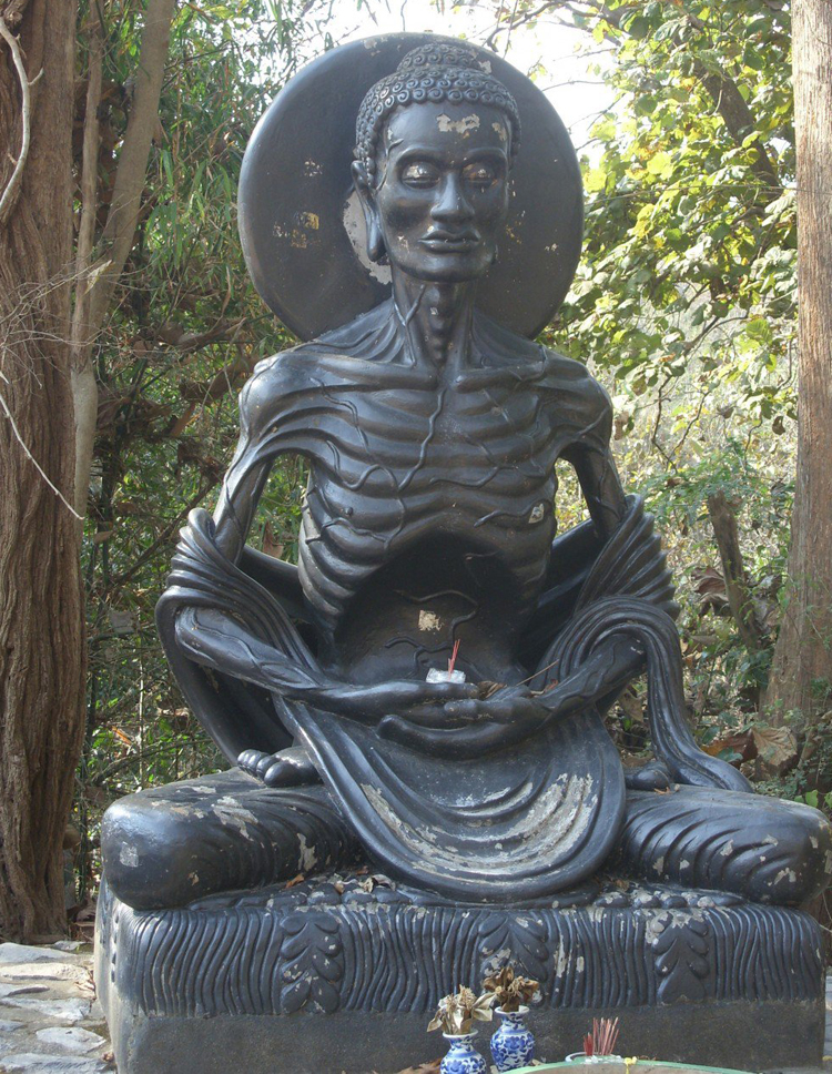 Сад украшения резьба по камню мраморный fasting buddha statue price