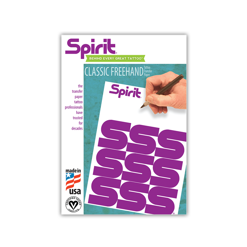 Spirit CLASSIC руки 8,5 "X 11" тату трафарет копировальная бумага