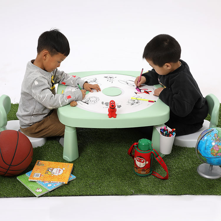 2020 Children Toys New Educational Learning Desk Building Block Table