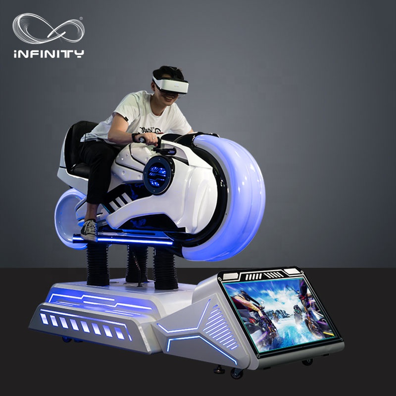 Vr Арена 9D гоночный автомобиль симулятор виртуальной реальности Vr мотоцикл 9D Vr аркадный мотоцикл игровой автомат