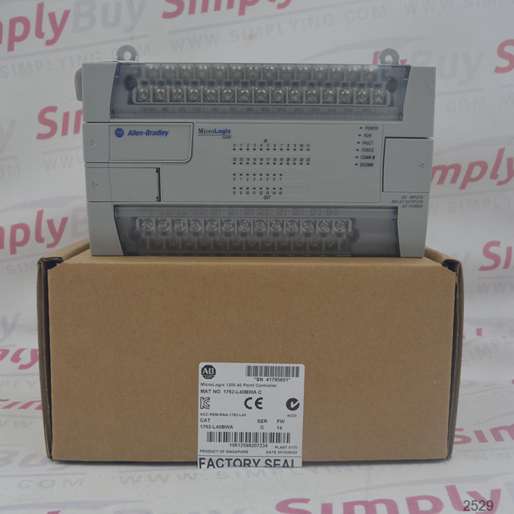 Allen bradley plc MicroLogix 8-канальный релейный выходной модуль 1762-OW8 брендовая новая правая Торцевая крышка AB plc 1762OW8