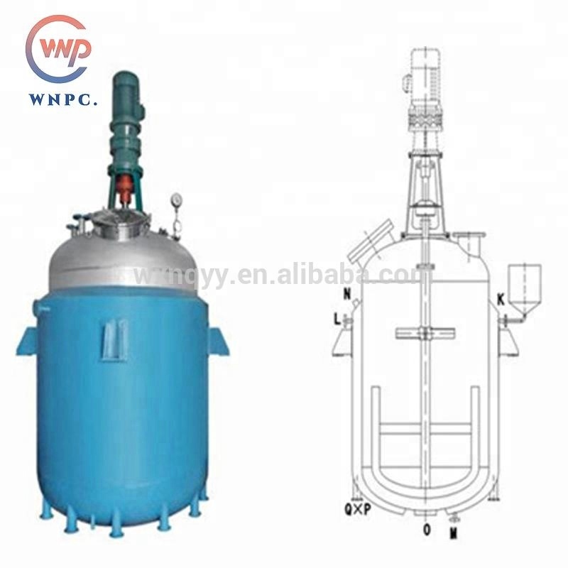 Резервуар для реактора под давлением ASME из нержавеющей стали ASME, резервуар для пищевых продуктов и медицинского использования, завод-производитель 10 - 120 ℃, Nanquan