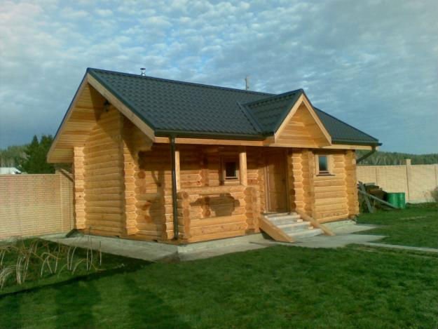 Log cabin, деревянный дом