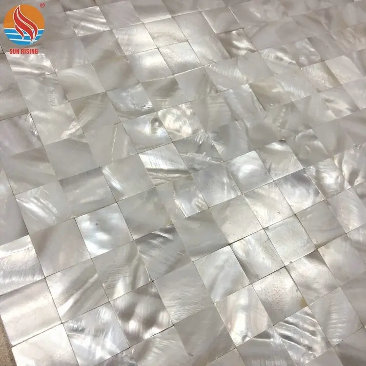 Fresh Water Mother of Pearl Sea Shell Mosaic Wall Tile