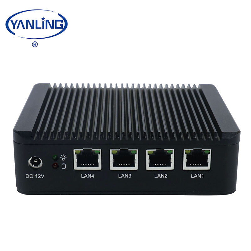 Pfsense брандмауэр barebone 4 intel lan беспроводной маршрутизатор Ubuntu Mini PC