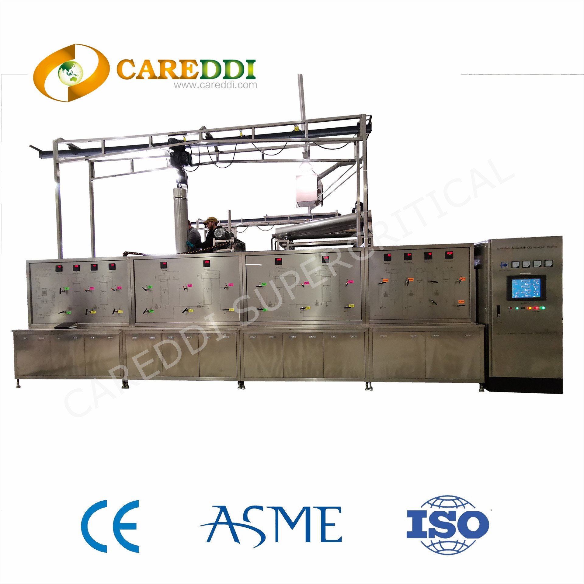 CAREDDI суперкритическая машина для извлечения CO2, машина для извлечения конопляного масла